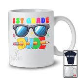 1st Grade Dude; Adorable Back To School First Day Of School Sunglasses; Boys Students Teacher T-Shirt