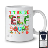 1st Grade Elf Squad; Wonderful Christmas Simple Elf Costume; Pajamas Teacher Group T-Shirt