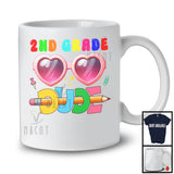 2nd Grade Dude; Adorable Back To School First Day Pink Sunglasses; Girls Students Teacher T-Shirt