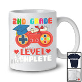 2nd Grade Level Complete, Humorous Summer Vacation Game Controller, Gamer Gaming Lover T-Shirt