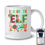 3rd Grade Elf Squad; Wonderful Christmas Simple Elf Costume; Pajamas Teacher Group T-Shirt