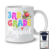 3rd Grade Squad, Colorful Back To School Things Teacher Student, Matching Team Group T-Shirt