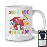 3rd Grade We Are Done 4th Grade Here We Come, Adorable Last First Day School Gamer Dabbing T-Shirt