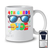 4th Grade Dude; Adorable Back To School First Day Of School Sunglasses; Boys Students Teacher T-Shirt