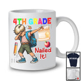 4th Grade Nailed It, Colorful Graduation Last Day Of School Dabbing Boys, Student Group T-Shirt
