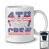 4th Of July Crew, Amazing Independence Day Family Trip, Matching American Flag Patriotic Group T-Shirt