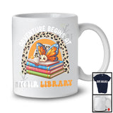 Adventure Begins At Your Library, Adorable Summer Butterfly Reading Book, Leopard Rainbow T-Shirt