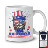 America, Proud 4th Of July Owl USA Flag Sunglasses, Bird Animal Lover Patriotic Group T-Shirt