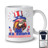 America, Proud 4th Of July Parrot USA Flag Sunglasses, Bird Animal Lover Patriotic Group T-Shirt