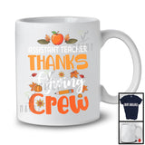 Assistant Teacher Thanksgiving Crew; Adorable Fall Autumn Leaf Assistant Teacher; Jobs Proud T-Shirt