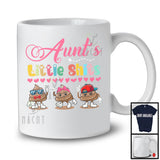 Aunt's Little Shits, Humorous Mother's Day Son Daughter, Hearts Matching Family Group T-Shirt