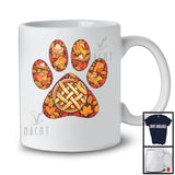 Autumn Leaves Pumpkin Pies In Dog Paws; Wonderful Thanksgiving Fall Dog Cat Owner; Family Group T-Shirt