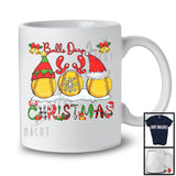 Balls Deep In Christmas; Joyful Three Softball Ornaments; Plaid Pajamas Sport Player Team T-Shirt