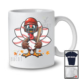 Baseball Gobble Player Turkey; Amazing Thanksgiving Turkey Playing Baseball; Sport Team T-Shirt