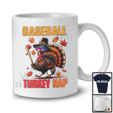 Baseball Turkey Nap; Sarcastic Thanksgiving Turkey Sunglasses Playing Baseball; Sport Player T-Shirt