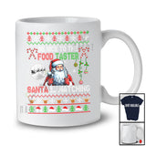 Be Nice To The Food Taster; Wonderful Christmas Sweater Santa; Pajama Family Group T-Shirt