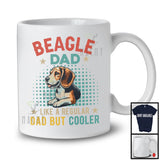 Beagle Dad Definition Regular Dad But Cooler, Amazing Father's Day Vintage, Family Group T-Shirt
