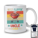 Best Flippin' Uncle, Joyful Father's Day Grill BBQ Uncle Lover, Matching Family Group T-Shirt