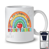 Biology Teacher; Colorful Rainbow School Things; Biology Teacher Students Group T-Shirt