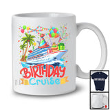 Birthday Cruise; Cheerful Birthday Party Cruise Ship Lover; Balloons Matching Family Group T-Shirt