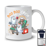 Boo Boo Crew; Humorous Halloween Costume Ghost EMT Nurse; Nursing Lover Family Group T-Shirt