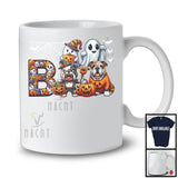 Boo Horror Bulldog, Amazing Halloween Costume Ghost Boo Pumpkins Lover, Family Group T-Shirt