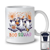 Boo Squad, Lovely Halloween Costume Three Witch Boo Ghost, Matching Family Group T-Shirt