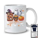 Boo Witch, Horror Halloween Costume Skull Pumpkin, Boo Ghosts Lover Matching Family Group T-Shirt