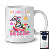 Boring Without Me, Lovely Summer Vacation Sheltie Sunglasses, Matching Sheltie Owner Lover T-Shirt