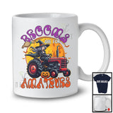 Brooms Are For Amateurs, Sarcastic Halloween Witch Driving Tractor Driver, Family Group T-Shirt