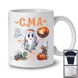 CMA; Awesome Halloween Costume Moon Boo Ghost; Nursing Nurse Lover Group T-Shirt