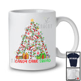 Candy Cane Squad; Adorable Christmas Lights Tree Candy Canes Lover; Pajama Family Group T-Shirt