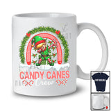 Candy Canes Crew; Amusing Christmas Santa Elf Dabbing With Candy Cane; Animal Lover T-Shirt