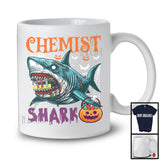 Chemist Shark, Scary Halloween Costume Pumpkin Zombie Shark, Proud Careers Group T-Shirt