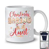 Christmas Baking Aunt; Amazing Christmas Santa Gingerbreads; Snowing Cookies Baker Family T-Shirt