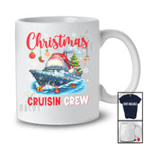 Christmas Cruisin Crew; Wonderful X-mas Lights Santa Cruise Trip; Friends Family Group T-Shirt