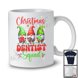 Christmas Dentist Squad; Amazing Christmas Snowing Three Gnomes; Proud Jobs Careers T-Shirt