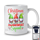 Christmas Phlebotomist Squad; Amazing Christmas Snowing Three Gnomes; Proud Jobs Careers T-Shirt