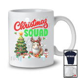 Christmas Squad, Cheerful X-mas Tree Santa Reindeer Rabbit, Snow Wild Animal Lover T-Shirt