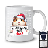 Christmas Tree Killer; Humorous Christmas Santa Guinea Pig's Fault; Damage X-mas Tree T-Shirt