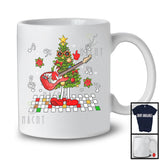 Christmas Tree Playing Rock Guitar; Amazing X-mas Retro; Music Guitar Guitarist Group T-Shirt