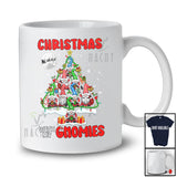 Christmas With My Gnomies; Joyful Christmas With Gnomies X-mas Tree; Gnomes Lover T-Shirt