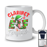 Clarinet Elf Squad; Awesome Christmas Snowing Clarinet Player Group; Musical Instruments T-Shirt