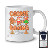 Cookie Baking Crew; Adorable Christmas Three Gingerbreads Lover Family; X-mas Group T-Shirt