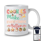 Cookies Make Everything Better; Joyful Christmas Cookies Snowing; X-mas Baker Baking T-Shirt