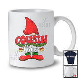 Cousin Crew; Wonderful Christmas Snowing Gnome Lover; Matching Pajama X-mas Family Group T-Shirt