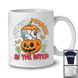 Cutest Pumpkin In The Patch; Humorous Halloween Costume Chicken In Pumpkin; Animal Lover T-Shirt