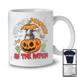 Cutest Pumpkin In The Patch; Humorous Halloween Costume Cow In Pumpkin; Animal Lover T-Shirt