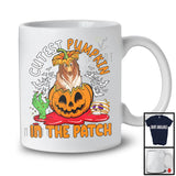 Cutest Pumpkin In The Patch; Lovely Halloween Sheltie In Carved Pumpkin; Family Group T-Shirt