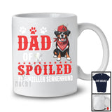 Dad Of A Spoiled Appenzeller Sennenhund, Awesome Father's Day Puppy Sunglasses, Family T-Shirt